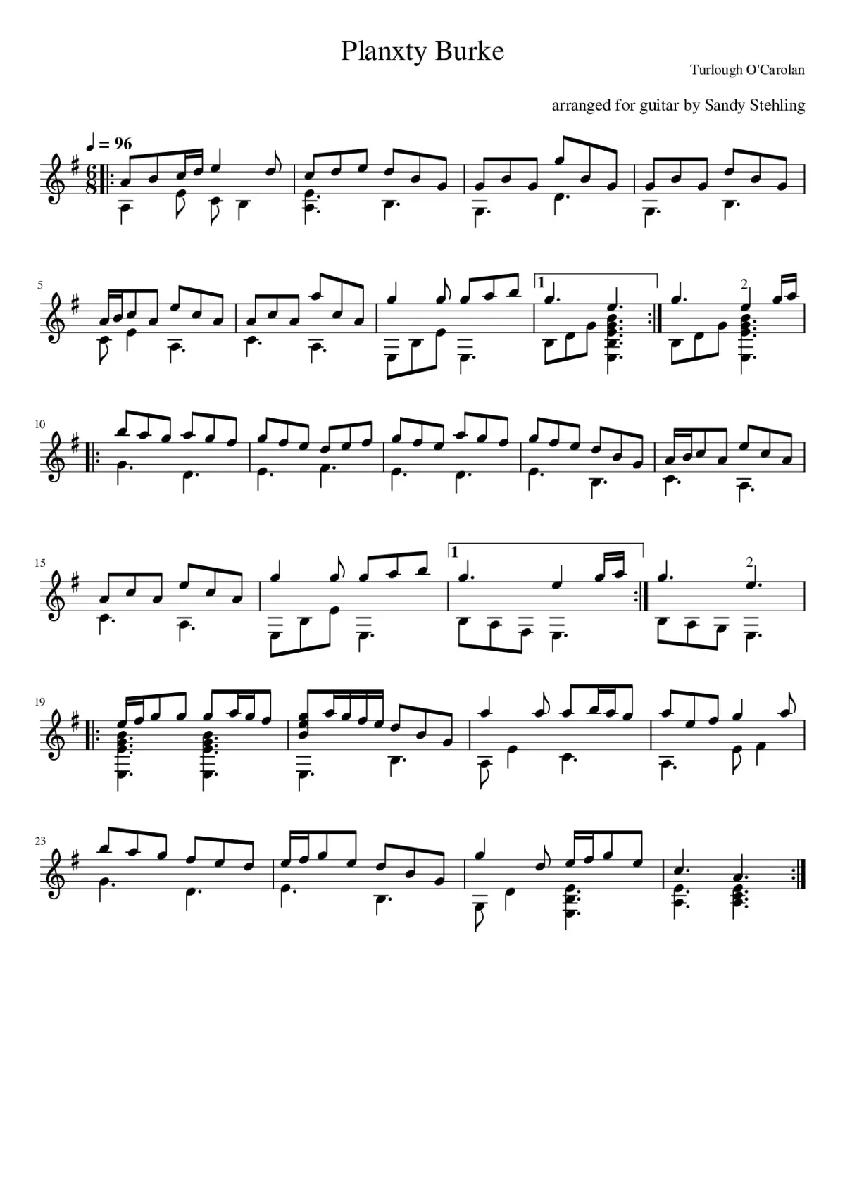 Planxty Burke - Page 1