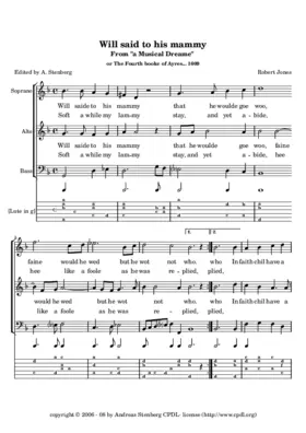 Will saide to his mammy