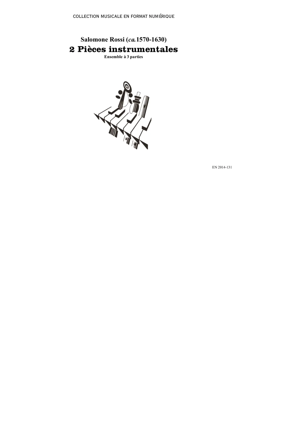 2 Pièces instrumentales - Page 1