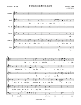 Benedicam Dominum a 6