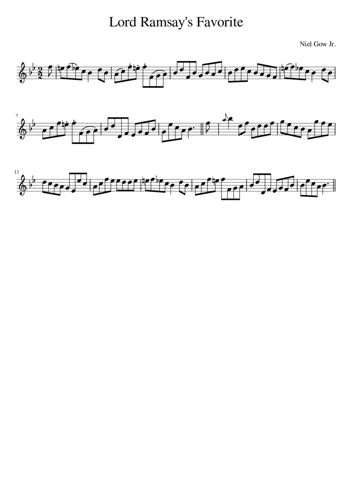 Lord Ramsay's Favorite - Page 1