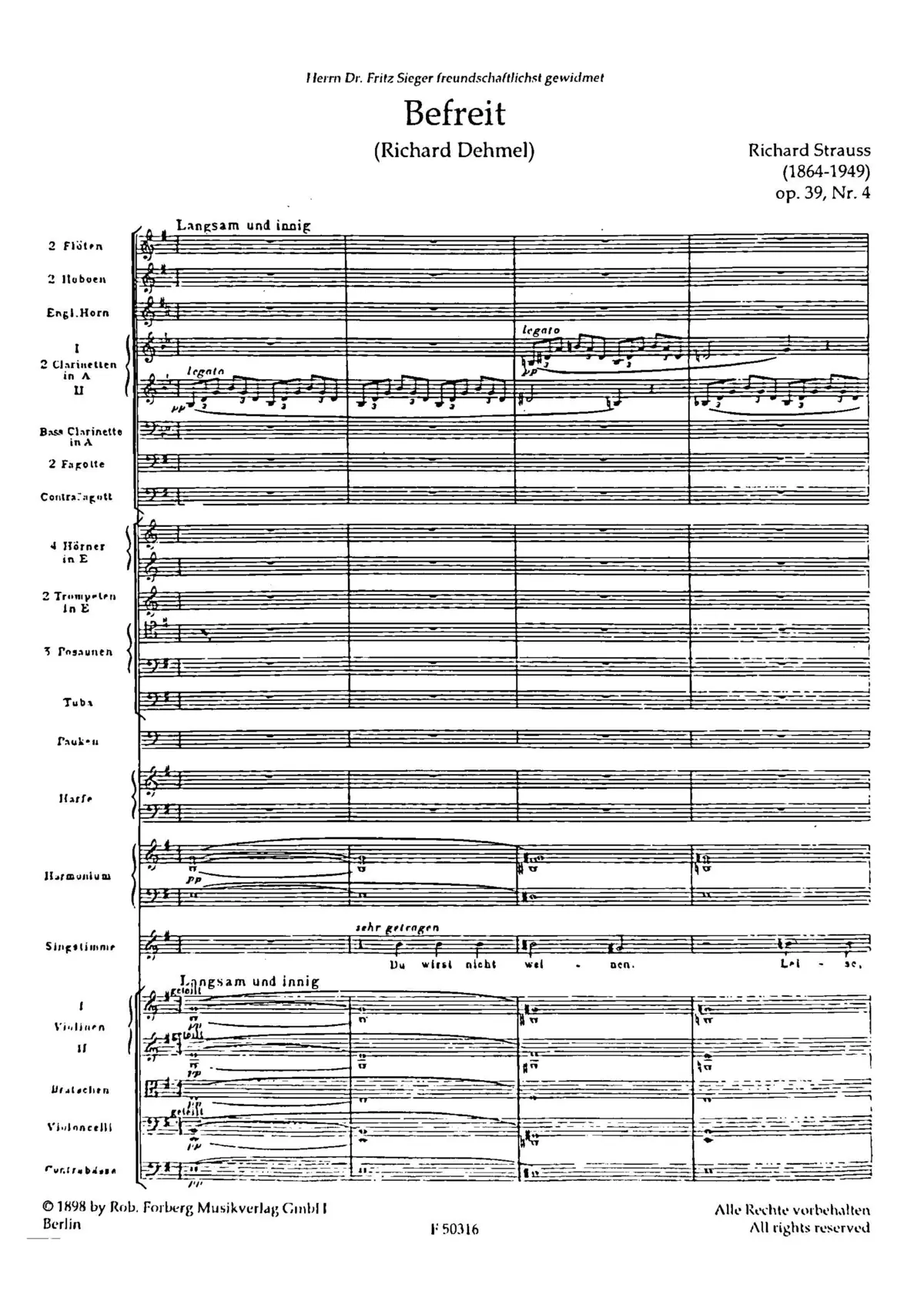 Fünf Lieder - Page 1