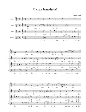 O crux benedicta!