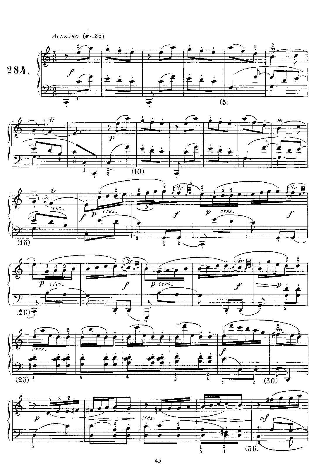 Keyboard Sonata in C major - Page 1