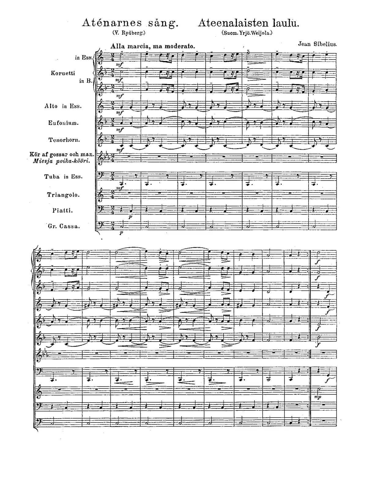 3 Songs for Chorus - Page 1