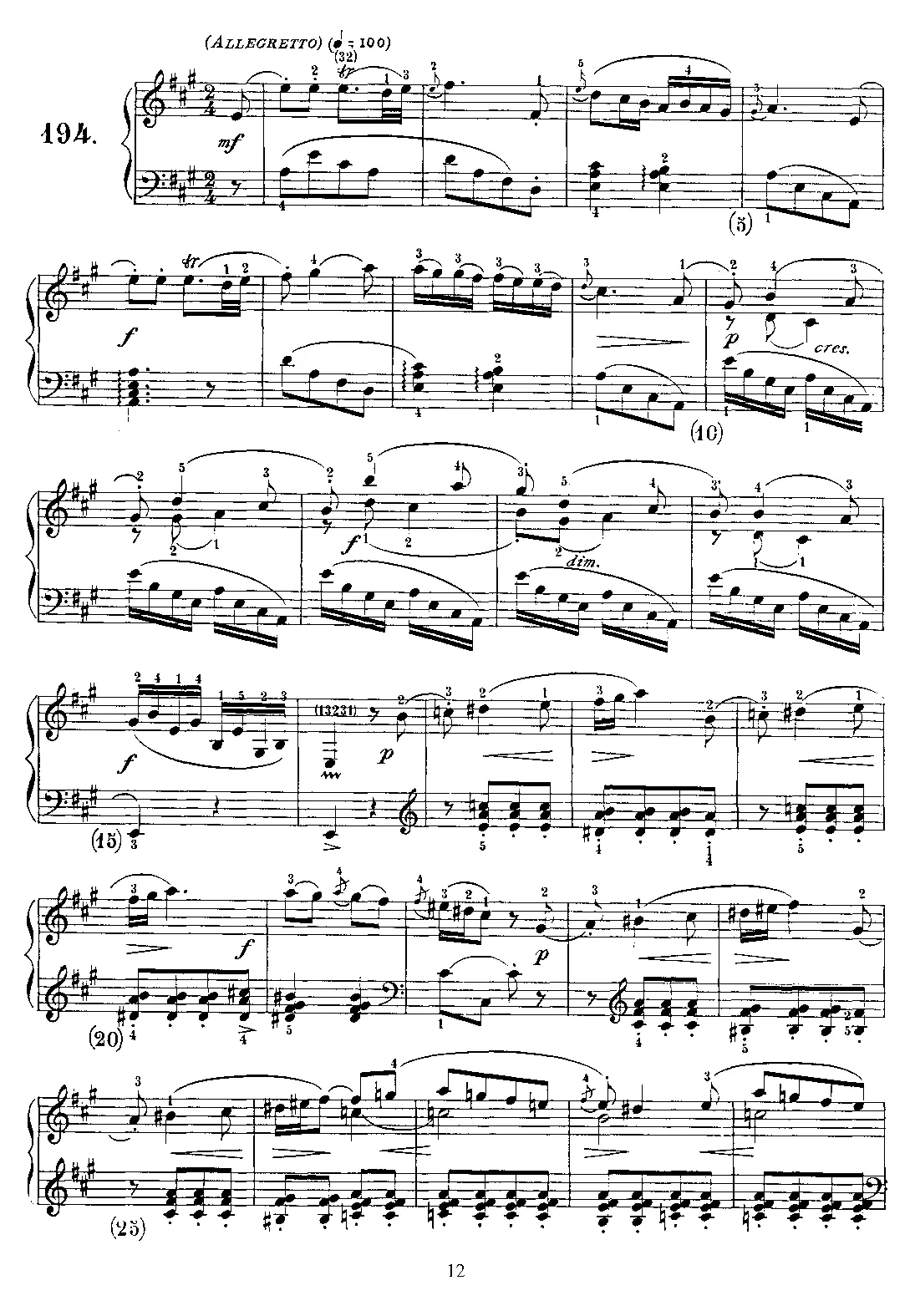 Keyboard Sonata in A major - Page 1
