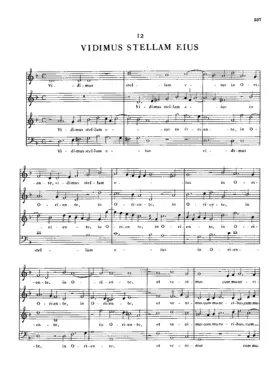 Vidimus stellam ejus in Oriente