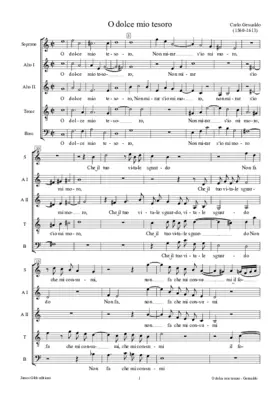 O dolce mio tesoro