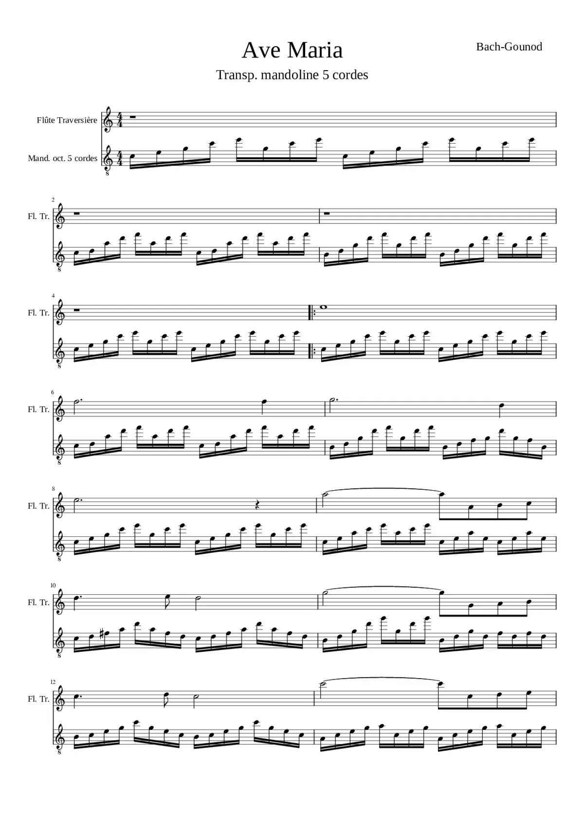 Ave Maria - Page 1
