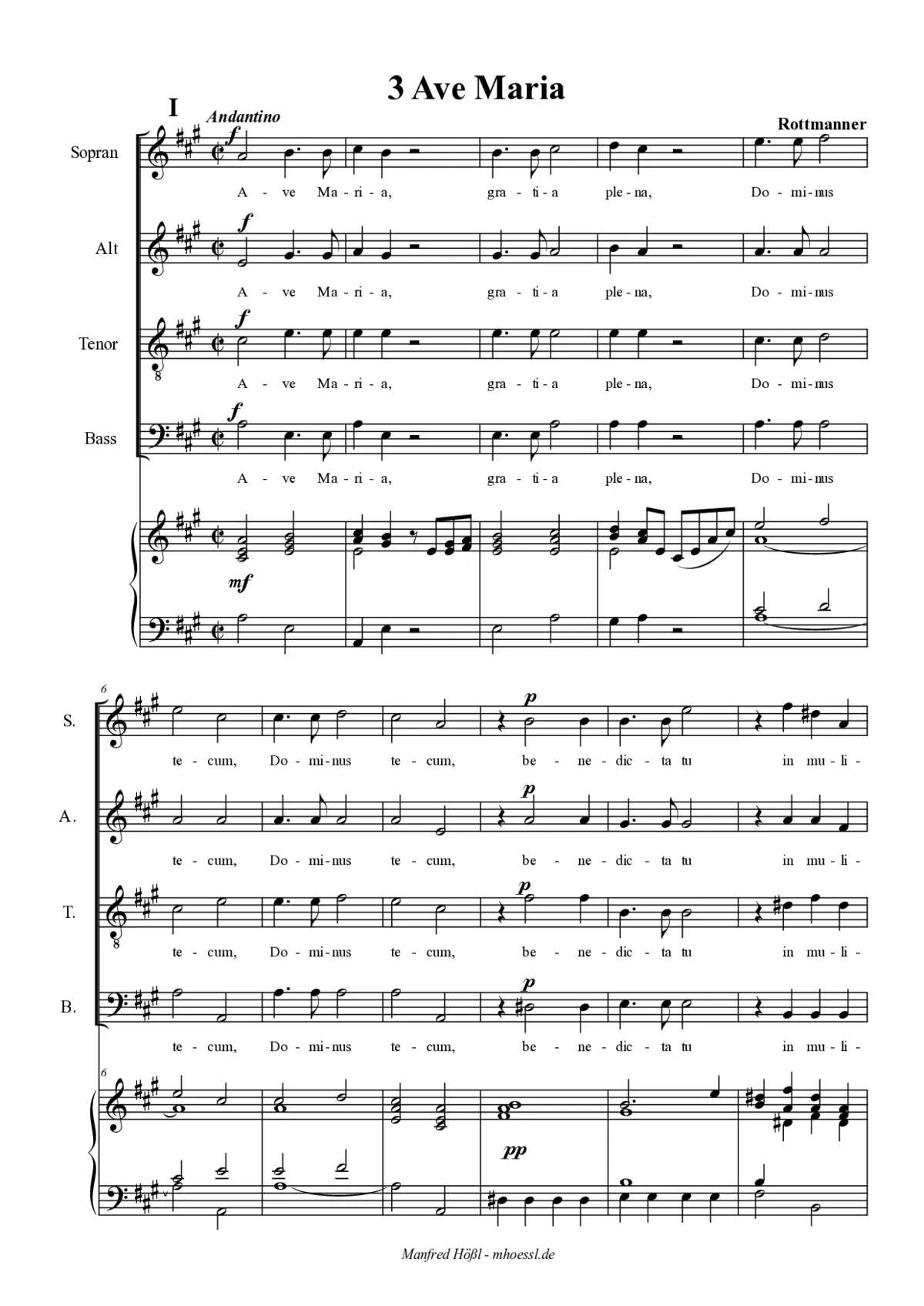 3 Ave Maria - Page 1