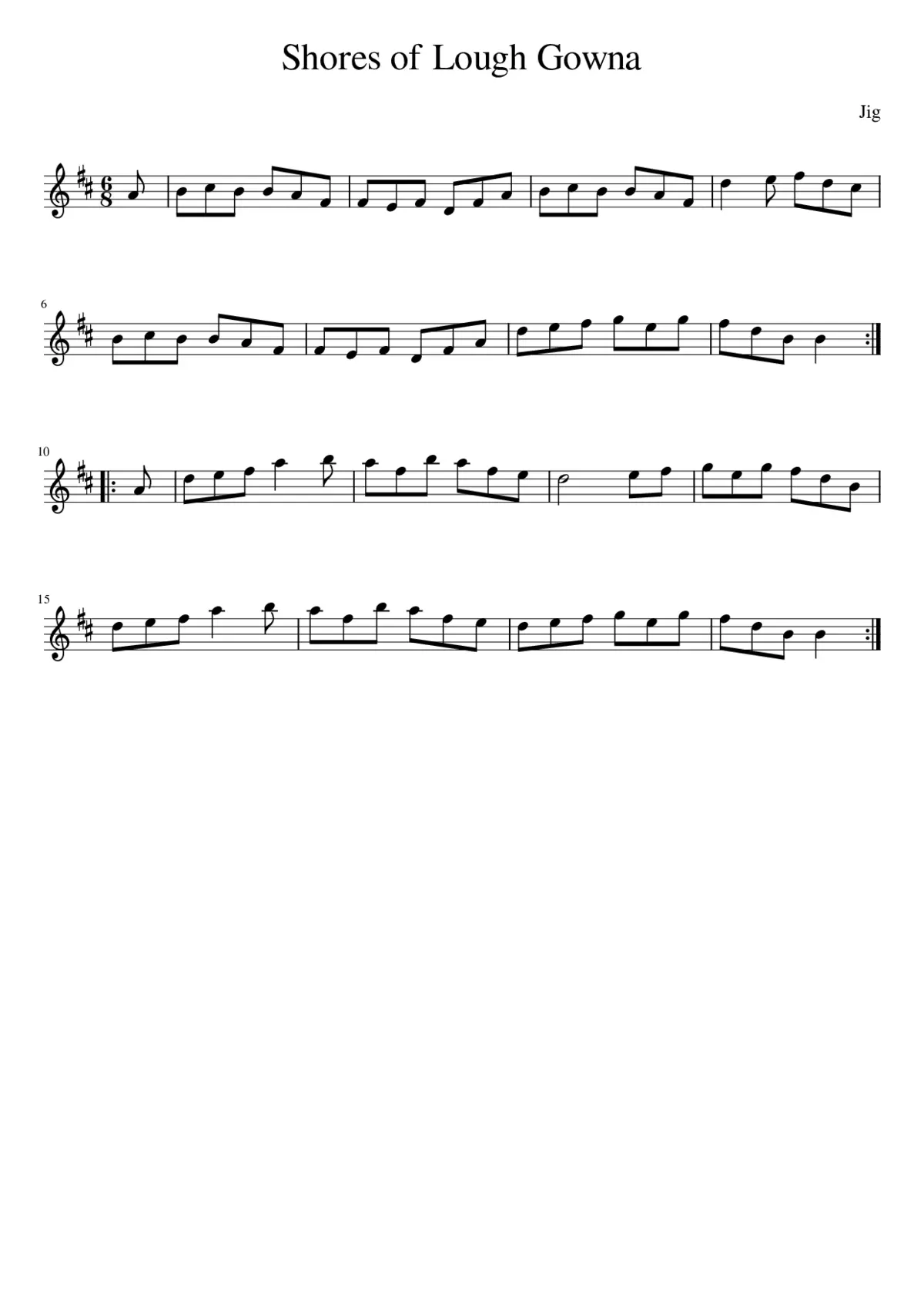 Shores of Lough Gowna - Page 1