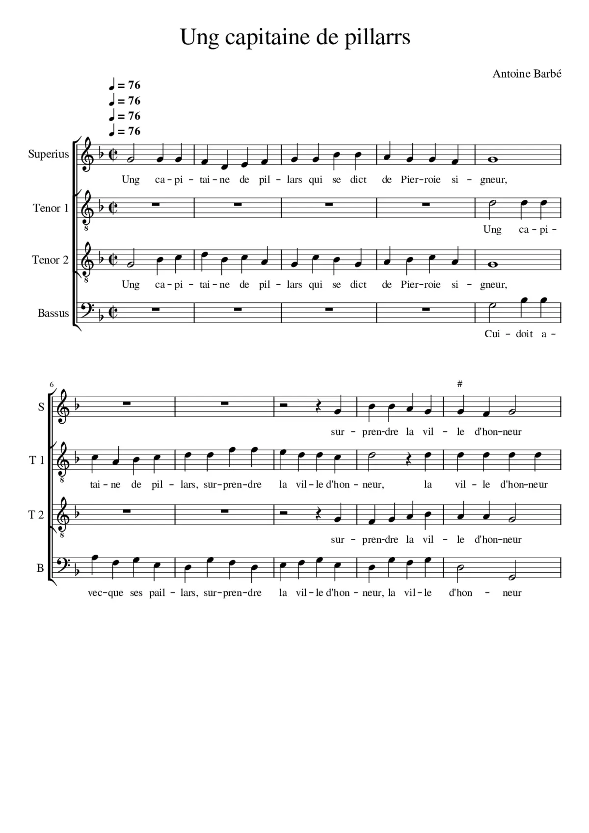 Ung capitaine de pillars - Page 1