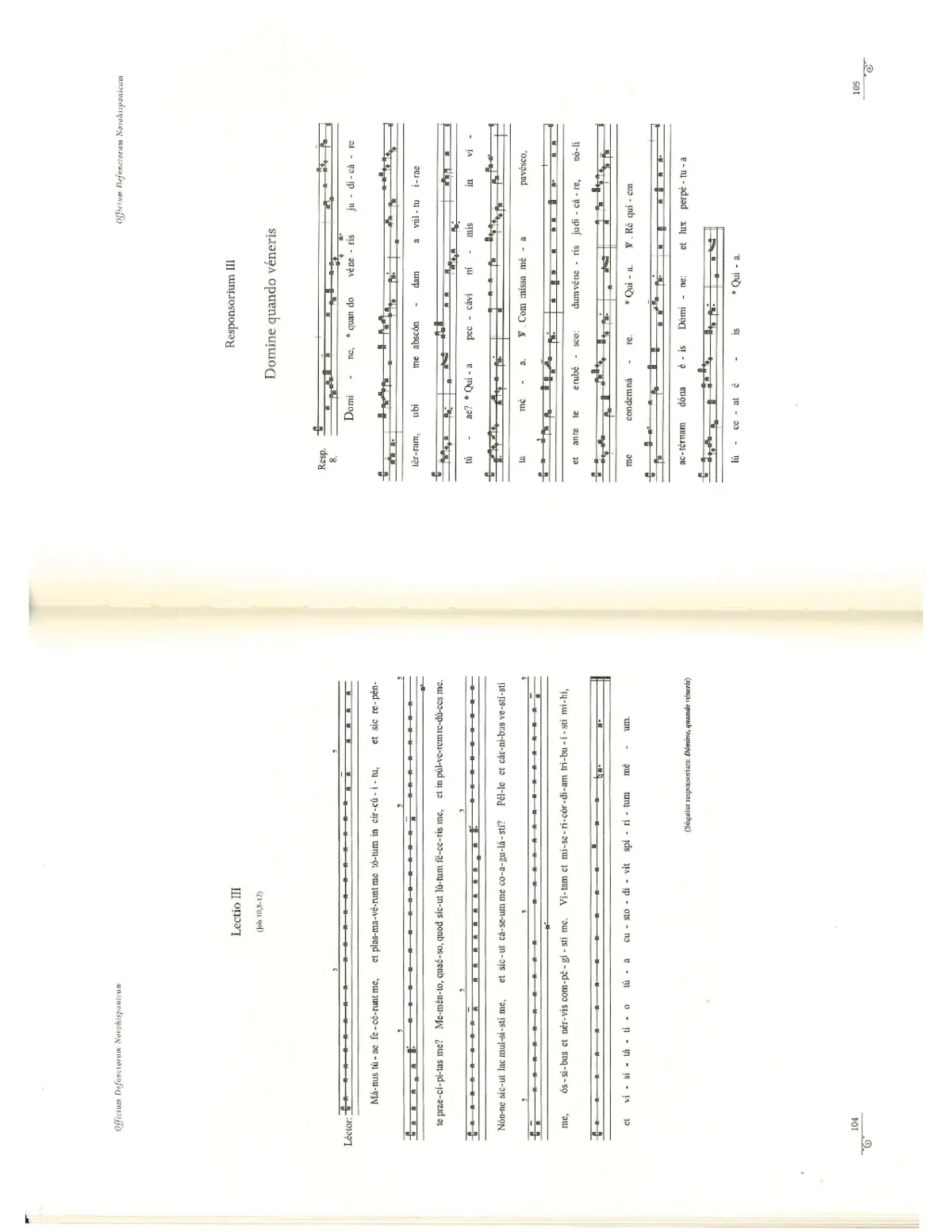 Domine quando veneris - Page 1
