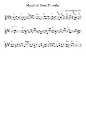 March of Saint Timothy