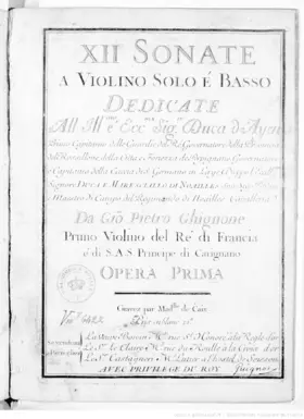 12 Violin Sonatas