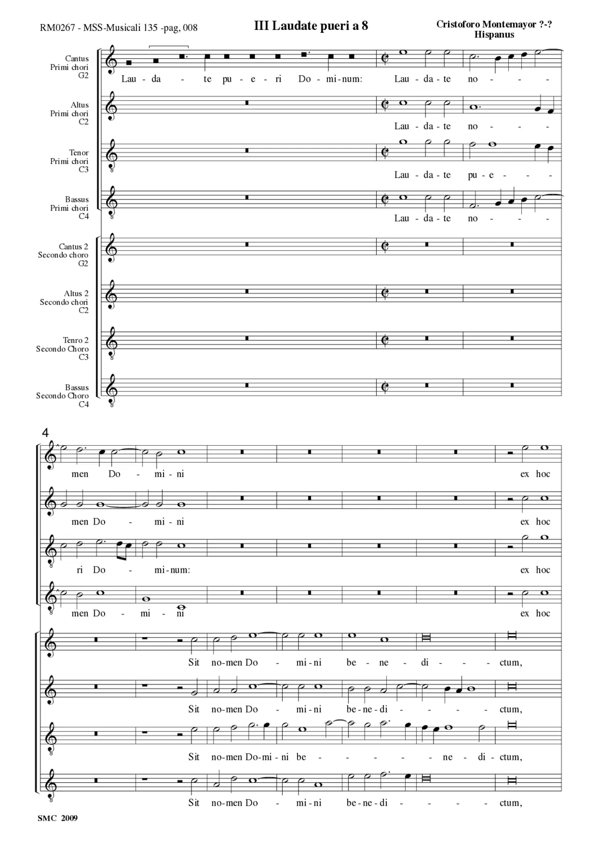 Laudate pueri - Page 1