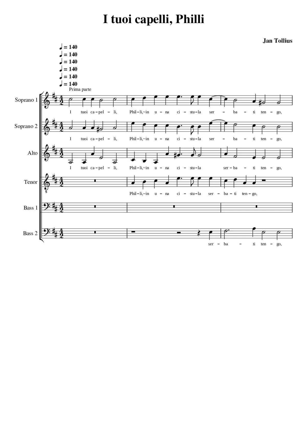 I tuoi capelli Philli - Page 1