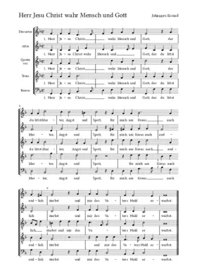 Herr Jesu Christ wahr Mensch und Gott