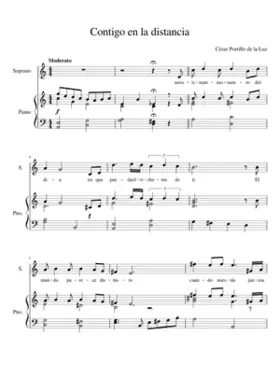 Contigo en la distancia