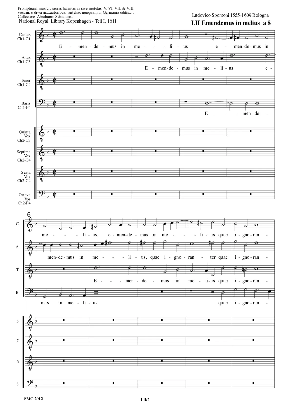 Emendemus in melius a 8 - Page 1
