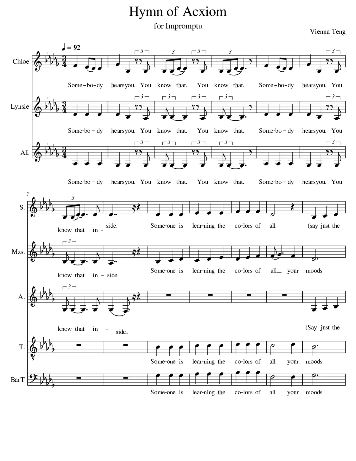 Hymn of Acxiom - Page 1