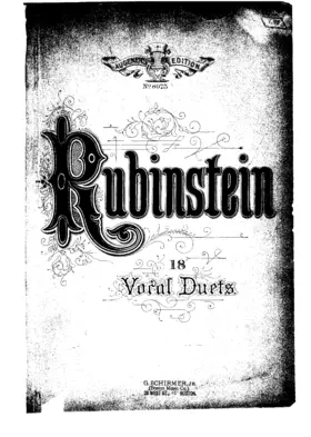 18 Lieder à deux voix