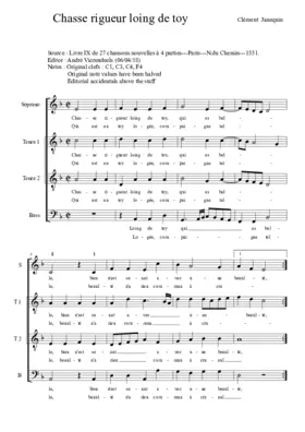 Chasse rigueur loing de toy