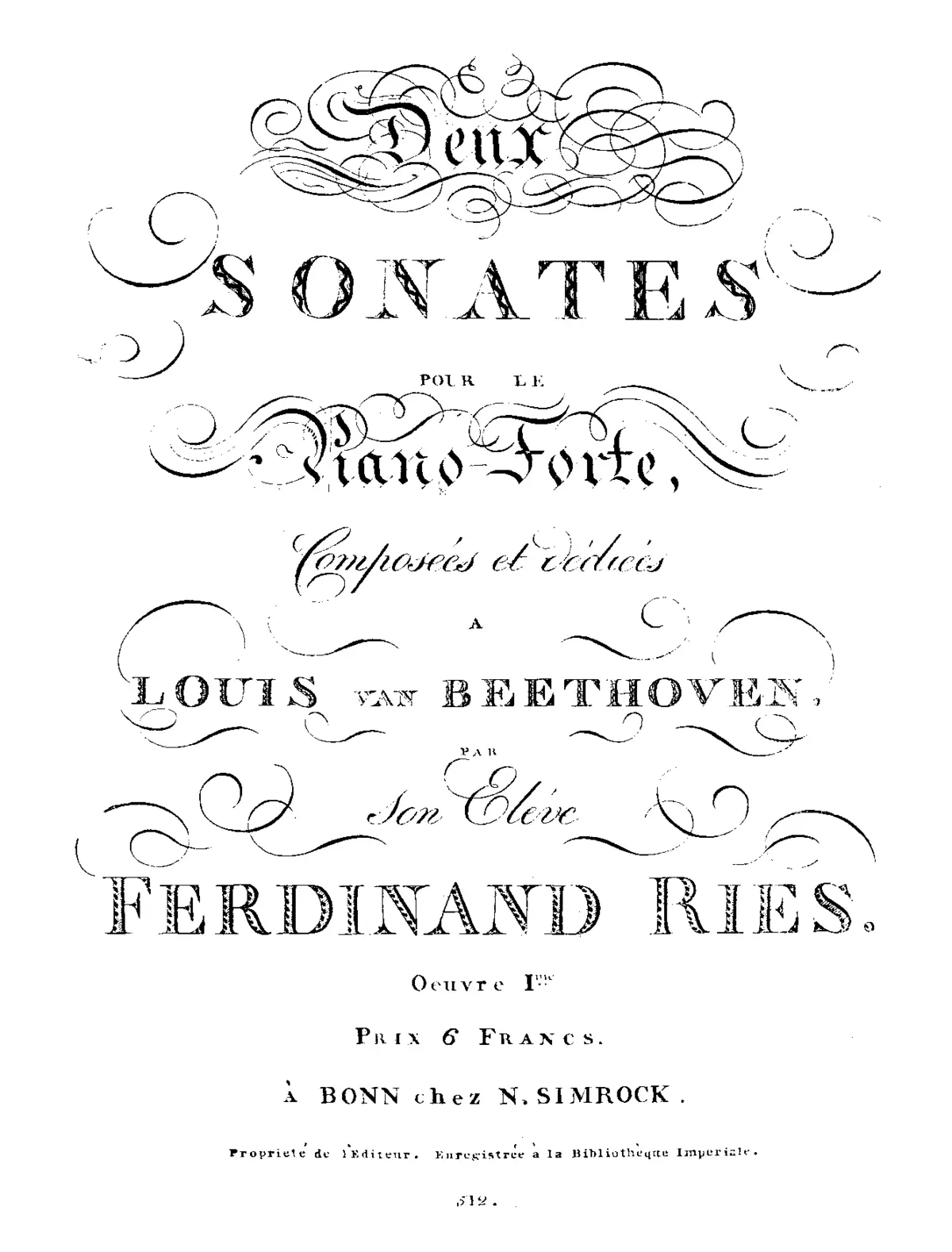 2 Piano Sonatas - Page 1