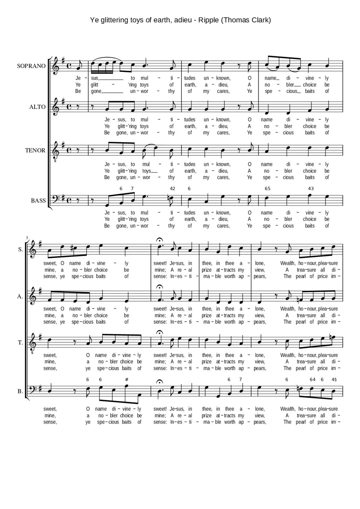 Ye glittering toys of earth adieu - Page 1