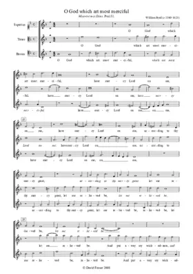 O God which art most merciful