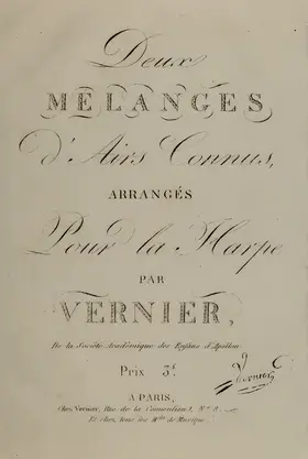 2 Mélanges d'airs connus