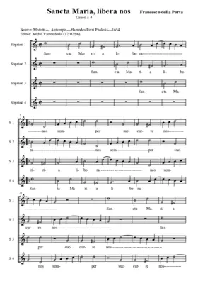 Sancta Maria, libera nos