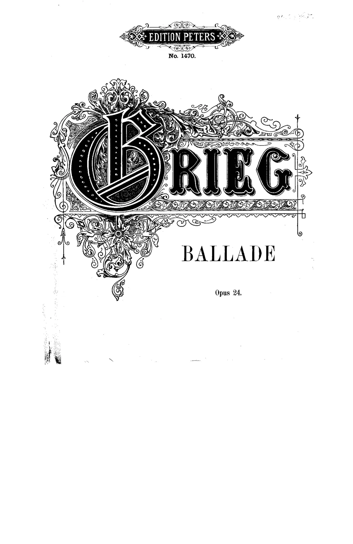 Ballade - Page 1