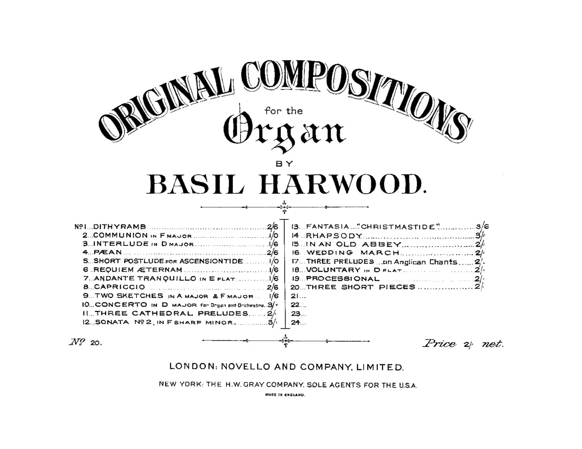 3 Short Pieces, Op.45 - Page 1