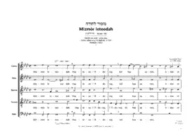 Mizmòr letodà (Ps. 100)