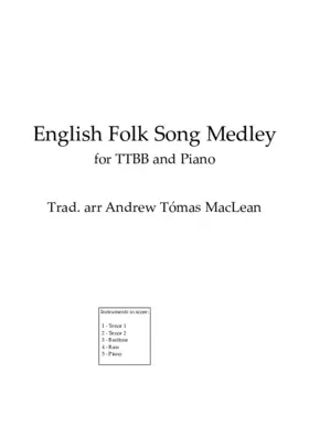 English Folk Song Medley