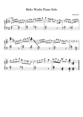 Birks Works piano solo