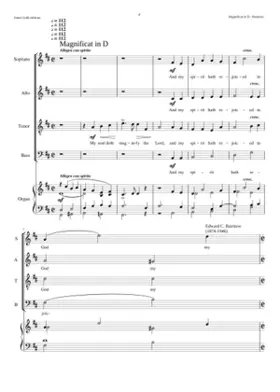 Evening service in D Major