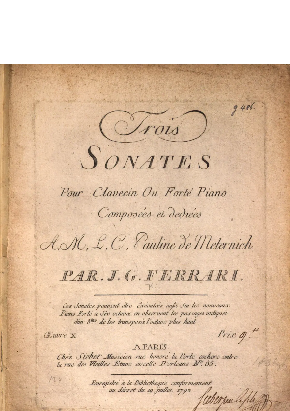 3 Piano Sonatas - Page 1