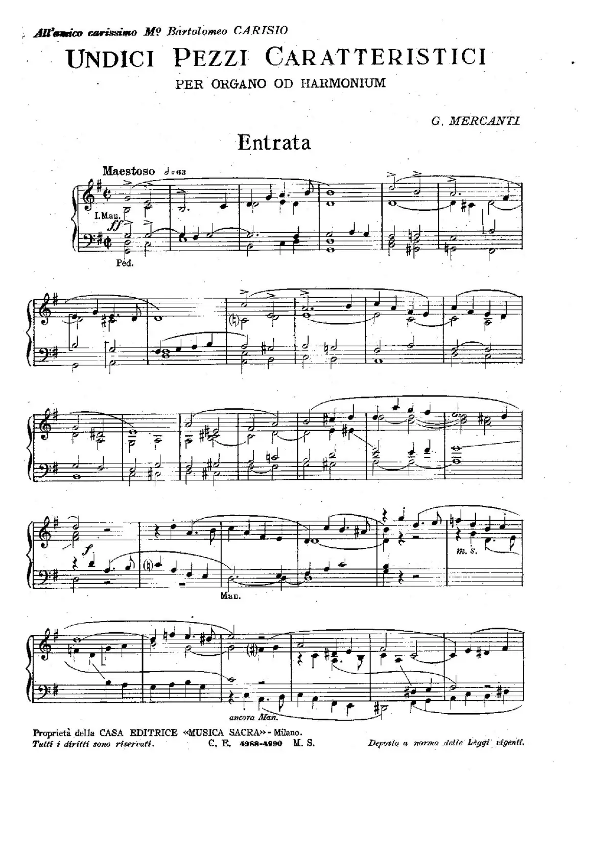 Undici pezzi caratteristici - Page 1