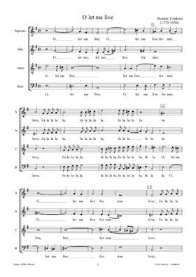 O let me live for true love