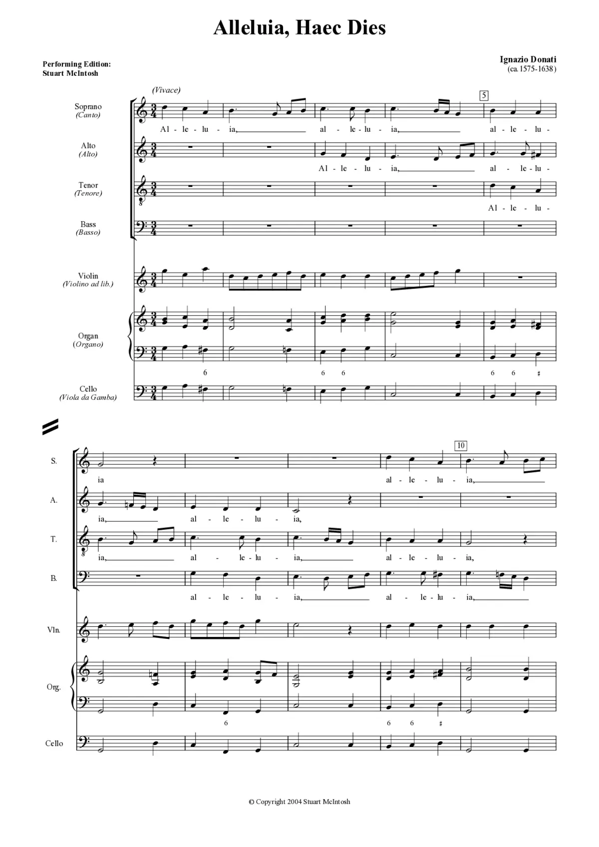 Alleluia, Haec dies - Page 1