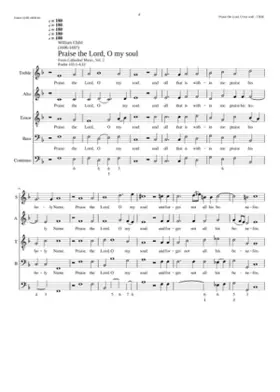 Praise the Lord O my soul