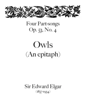 Owls (An Epitaph)
