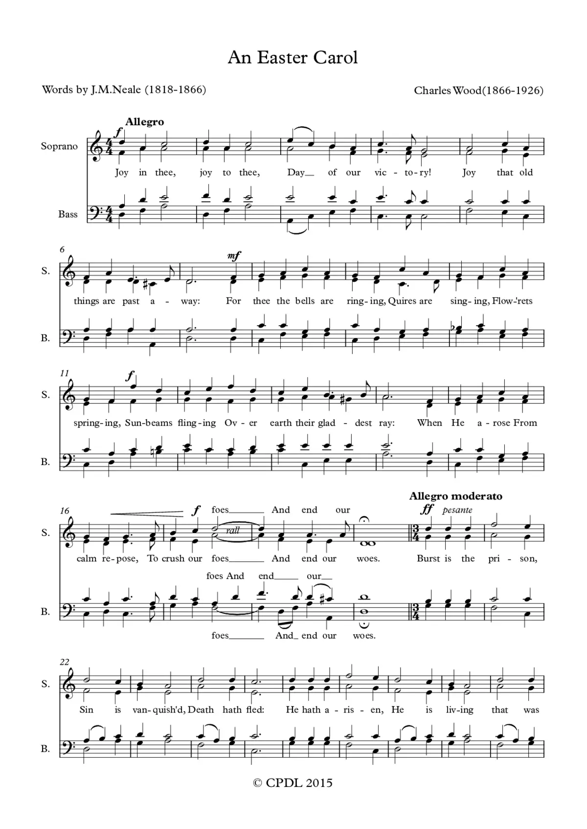 An Easter Carol - Page 1