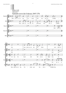 Sammelt zuvor das Unkraut SWV 376