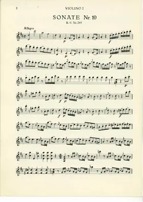 Church Sonata in D major