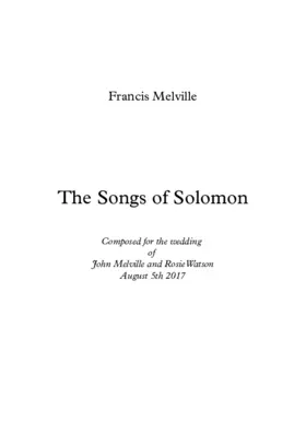 The Songs of Solomon