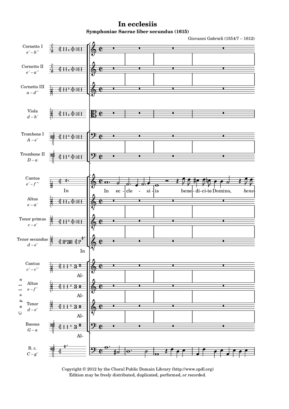 In ecclesiis - Page 1
