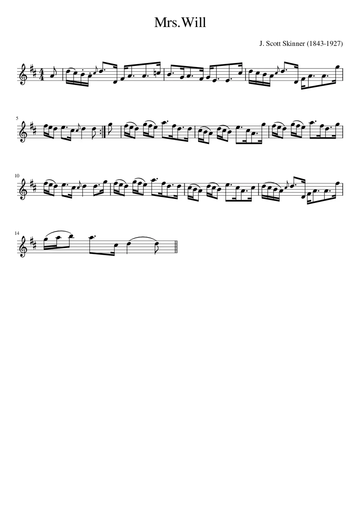 Mrs.Will - Page 1
